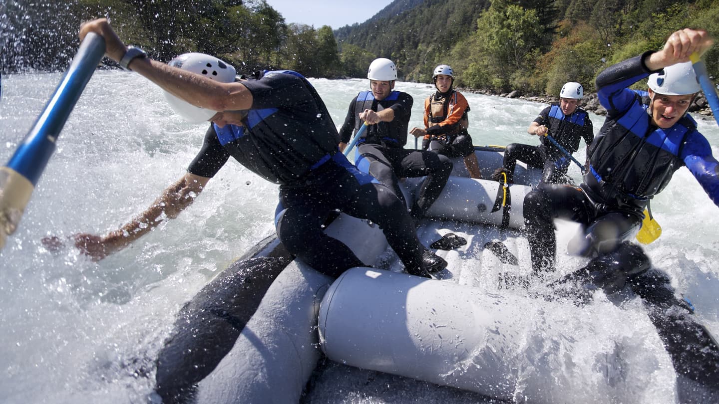 Hit the Rapids and Experience River Rafting Together