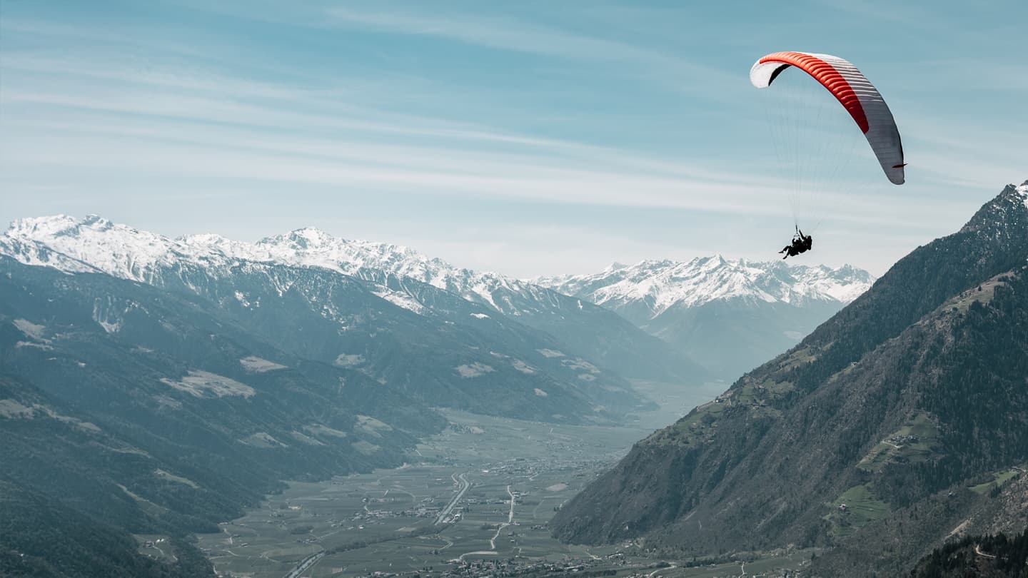 Take to the Sky on a Tandem Paragliding Flight