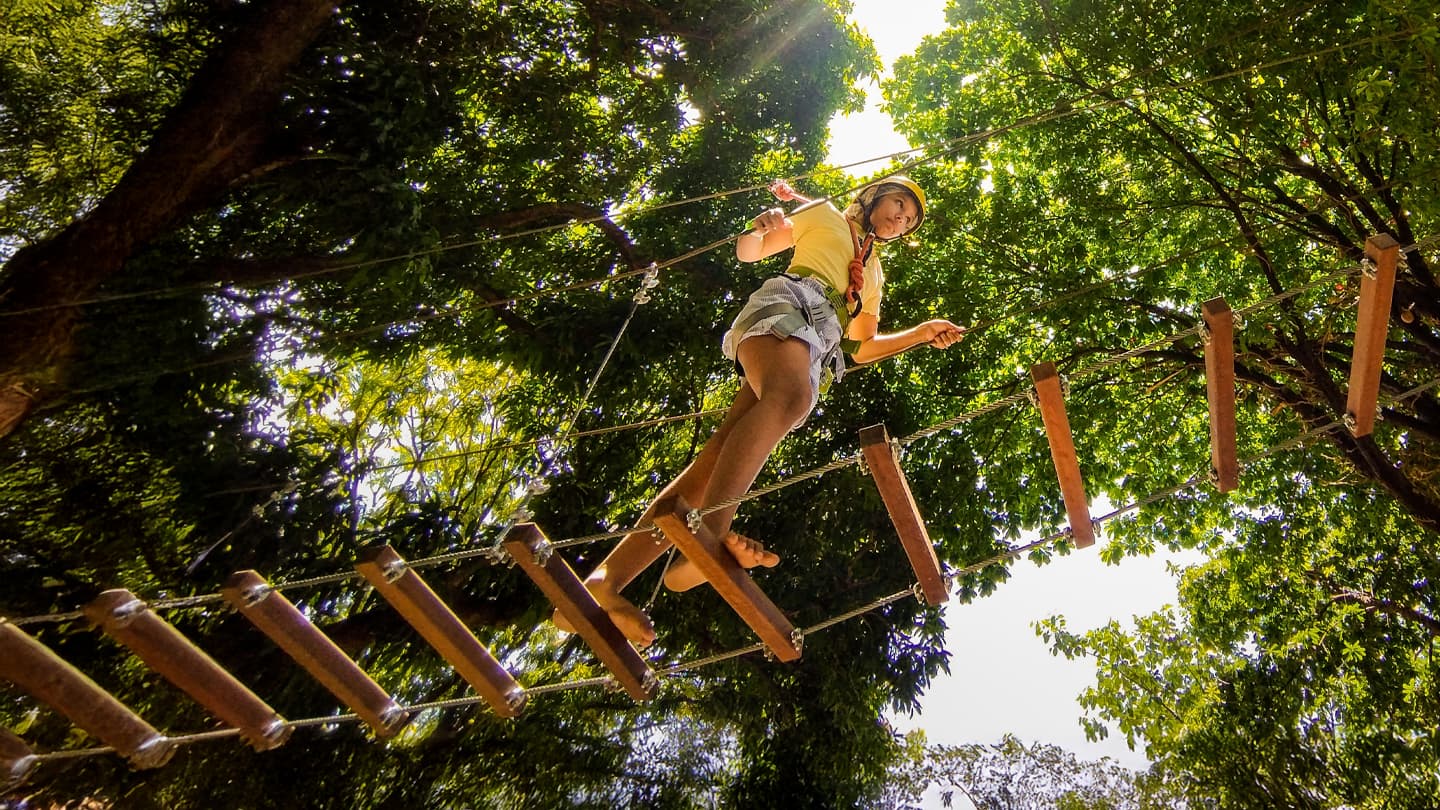 Take On the High Ropes and Challenge Yourself Outdoors