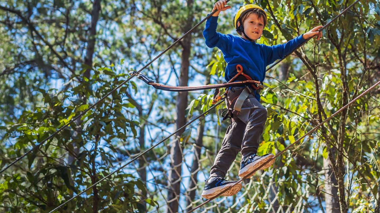 Take On the High Ropes and Challenge Yourself Outdoors