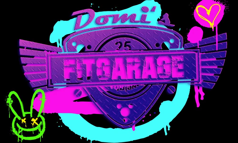 Domi's FitGarage Logo Domi's FitGarage Logo