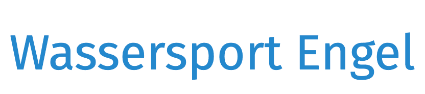 Wassersport Engel Logo Wassersport Engel Logo Wortmarke in Blau.